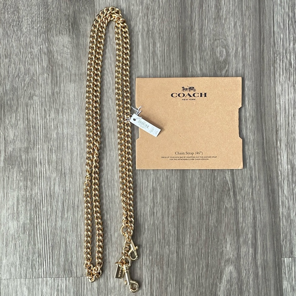 Coach bag strap